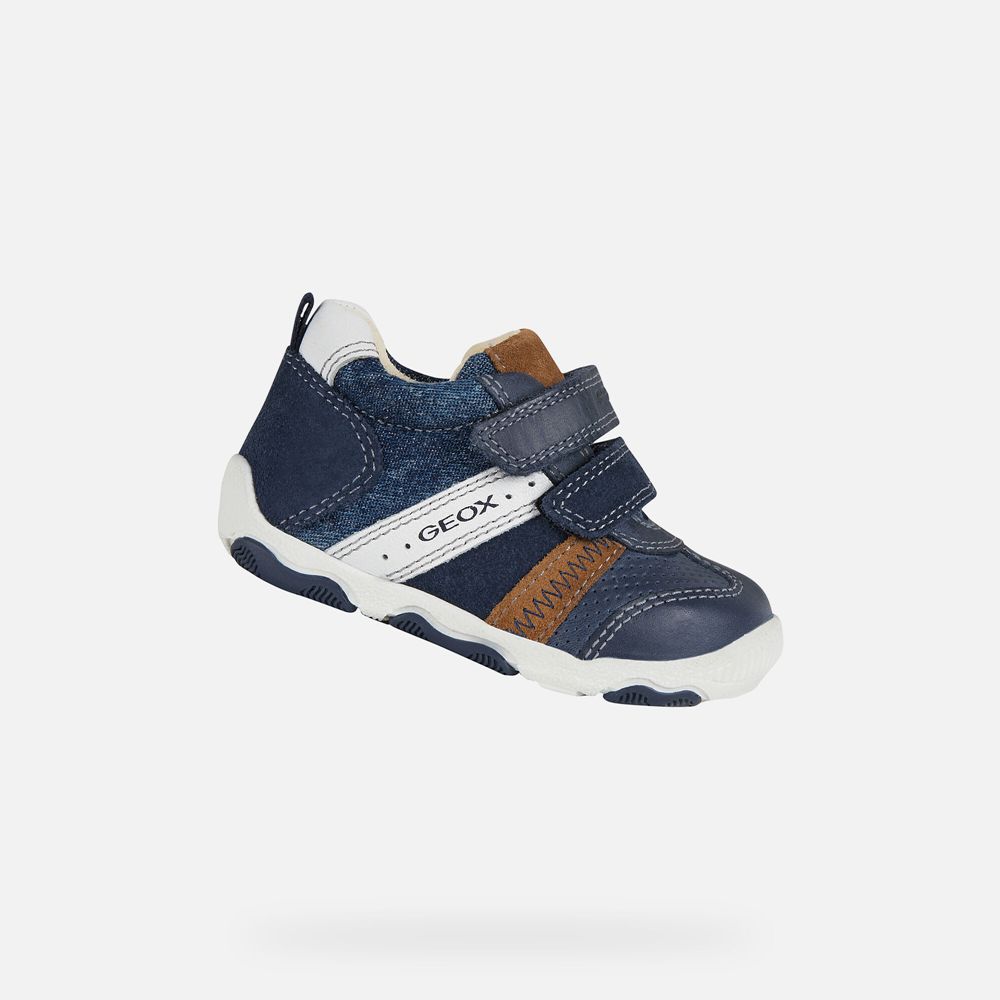 Geox Sneakers Navy New Balu Boy - Geox Baby Shoes - EQWOUN197